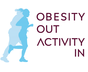 Obesity out Activity in - logo (colourful)
